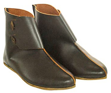 Zapatos Normandos del siglo XI/Zapatos Medievales/Get Dressed for Battle