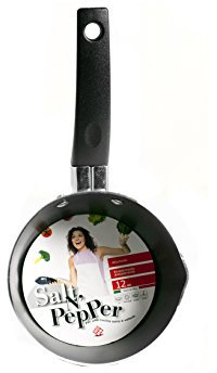 Home Salt N'Pepper Pentolino in Alluminio, con Beccuccio Versatore, Rivestimento Antiaderente, 14 cm
