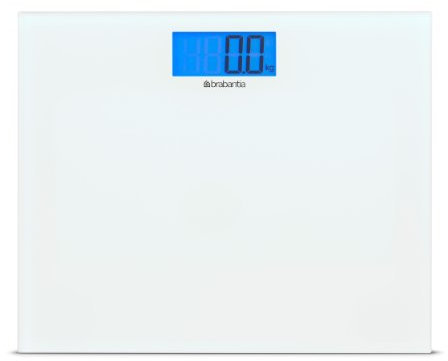 Brabantia 483127 Digital Bathroom Scale - White, Large