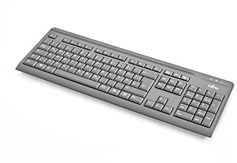Fujitsu KB410 USB Black IL, S26381-K511-L488