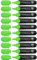 Schneider Job 150 Textmarker (aus recyceltem Kunststoff, ausgezeichnet mit Der blaue Engel) 10er Pack grün