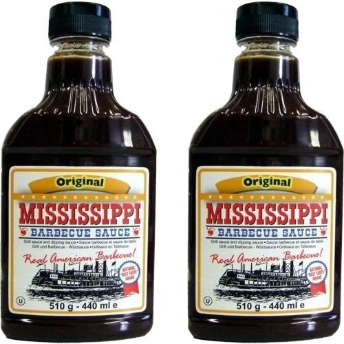 Mississippi Barbecue Grill Sauce 'Original', 2x440ml (Doppelpack)