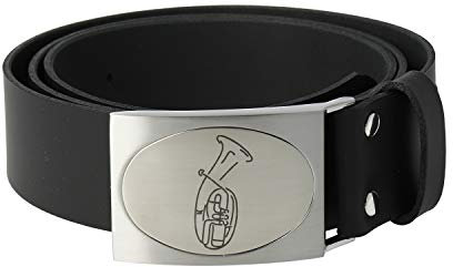 Ledergürtel Tenorhorn schönes Geschenk für Tenorhornisten