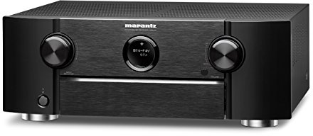Marantz SR6010/N1B 7.2 Ricevitore AV (7 X 185 W, Bluetooth, Spotify Connect, Airplay, Phono, 7 ingressi HDMI, 2 uscite) Nero
