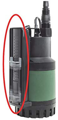 DAB Nova Up Tauchpumpe/Flachsauger 300M-AE mit elektronischem Schwimmer, max. Flow 9m³/h, max. Förderhöhe 7,6m