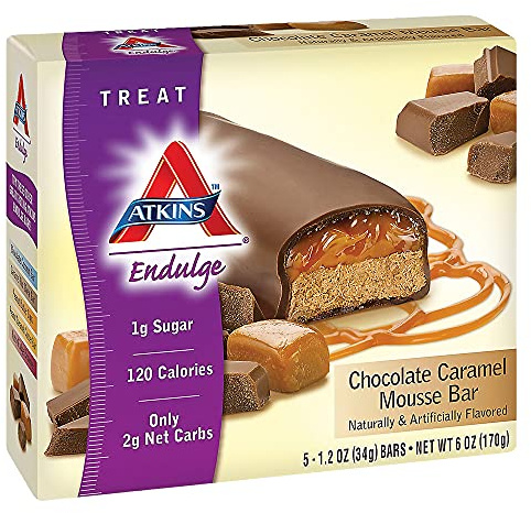 Atkins Endulge Bar - Chocolate Caramel Mousse x 5 Bars