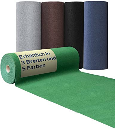 Primaflor Rasenteppich - COMFORT, Grün, 4,00m x 4,00m | UV-stabil & schnelltrocknend | Mit Noppen | Kunstrasen-Teppich für Balkon, Terrasse & Poolbereich | Outdoor Bodenbelag nach Maß | Balkonteppich