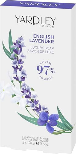 Yardley english Lavender Luxury Soap 3x100g