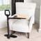 Able Life Able Tray Table, Adjustable Bamboo Swivel TV and Laptop Table with Ergonomic Stand Assist Safety Handle, Independent Living Aid (Eligible for VAT Relief in the UK)