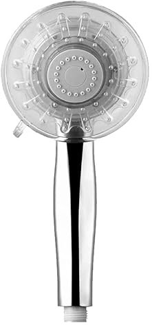 DP Bath Soffione Doccia LED Tre Colori RY-L025, Argento