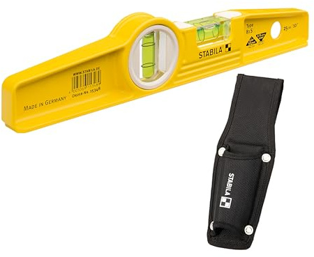 Stabila Type81S 10-inch/25cm Spirit Level with Holster