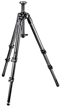 Manfrotto MT057C3 Trépied Pro Carbone/Magnésium 3 sections Colonne extra-courte