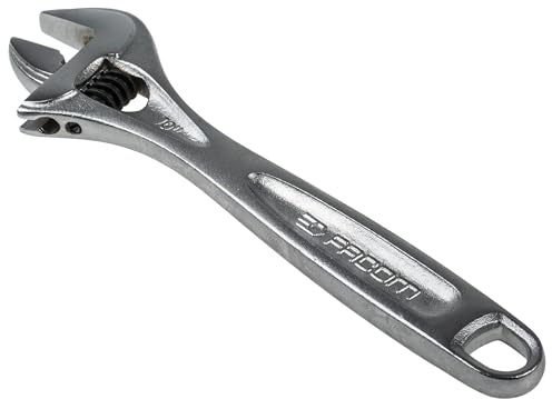 FACOM Rollgabelschlüssel verchromt,Kopf 15Øgeneigt10' lang, 1 Stück, 113A.10C