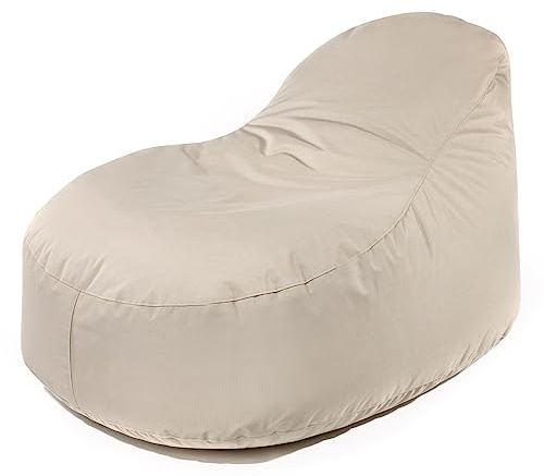 Outbag Slope XL Plus (beige) Der Outdoor-Sitzsack für den Garten und die Terrasse Ganzjährig Outdoor geeignet