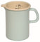 Riess, 0338-006, Küchenmaß 10, CLASSIC - BUNT/PASTELL, Farbe Türkis, Durchmesser 10 cm, Höhe 14.8 cm, Inhalt 1 Liter, Emaille, Messbecher