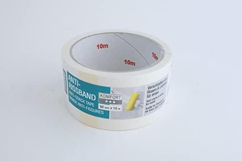 MAKO Anti-Rißband, Wandreparaturband, Gelb, 10m x 50mm