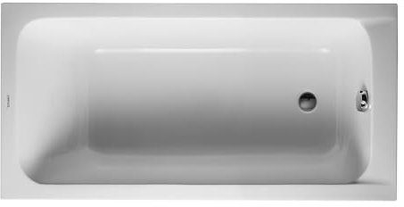 BAIGNOIRE D-CODE 150X75 BLANC AVEC PIEDS DURAVIT