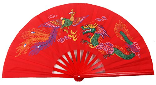 Nouveau Kung Fu Chinois Arts Martiaux Dance/Pratique Tai Chi Fan Bambou (Motif 4)