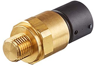 HELLA 6ZT 007 837-001 Interrupteur de température, ventilateur de radiateur - 12V - 3pôle - Fiche ronde - vissé - Double sortie/Relais à courant de travail