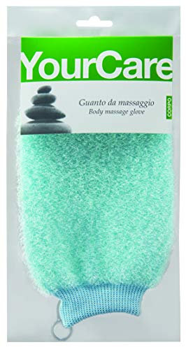 Yourcare 80 Guanto Corpo Esfoliante, Fibre Sintetiche Colori Ass. - 420 Gr
