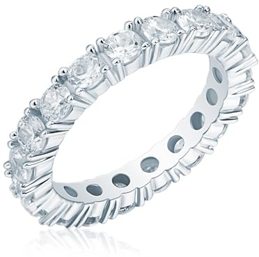 Rafaela Donata Bague bandeau pour Femme en Argent sterling