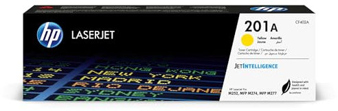 HP 201A CF402A Tonerkassette 1400 Seiten Original Toner, Gelb, Standard