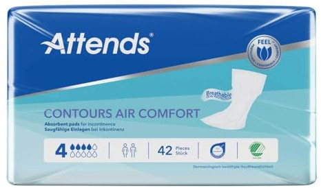 Attends CONTOURS Regular 4 Inserti, 42 St.