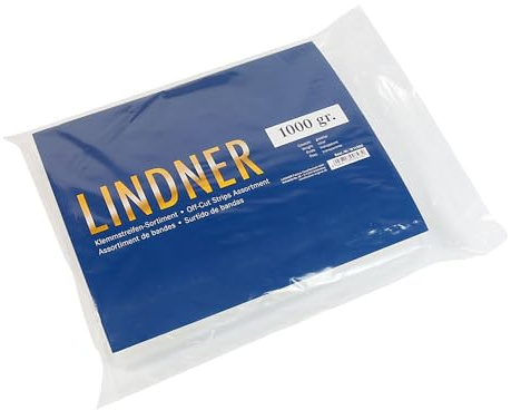 LINDNER Das Original Mounts kiloware: 1st Quality, 1000 g, Crystal Clear