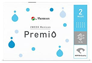 Menicon Menisoft S - Lentillas semanales blandas (6 unidades, curva base: 8,30 mm, diámetro 14,00 mm, -0,75 dioptrías)