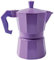 Excelsa Caffettiera Color 1 Tazza, Alluminio, Lilla, Fino a 2 Tazze
