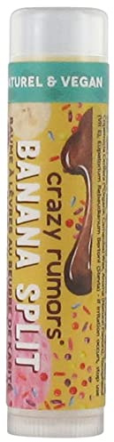 Crazy Rumors Duftende Lippenbalsam, 4,4 ml, Banana Split