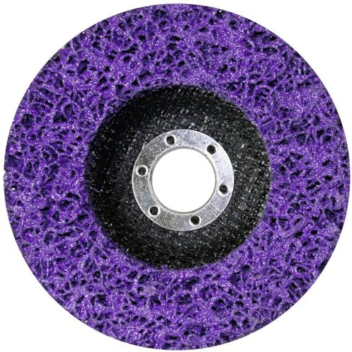 Makita B-29022 Disco di pulizia da 12,5 cm Ruota per smerigliatrice angolare in ossido di alluminio silicio grana 80