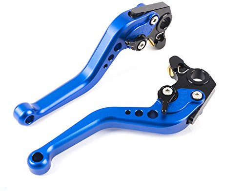 YJS Motorrad Kurz Kupplung Bremshebel CNC Verstellbare Aluminium fur Sportmotorrad DUCATI HYPERMOTARD ST4S 620 MONSTER/620 MTS 400 MONSTER S2R 800 695 MONSTER 696 796 ein paar (DB12/D22) SPL020