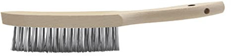 GYS - Brosse D'angle Acier/Inox - manche Bois