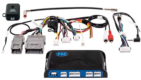 PAC Interfaz de Repuesto de Radio RP5-GM11 con Salidas de retención OnStar incorporadas/Control del Volante de retención/navegación para vehículos GM Clase II