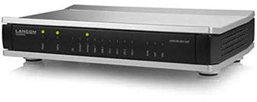 LANCOM 883 Single Site Business-VoIP-Router (EU) mit VDSL2/ADSL2+-Modem, ISDN-VoIP- & Analog-Wandlung, IEEE 802.11n WLAN (300 MBit/s), IPSec-VPN (3 Kanäle), 2x ISDN (TE/NT + NT), 2x analog