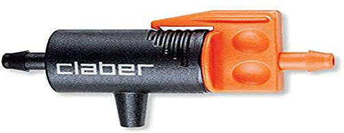 Claber 91217 Irrigatore Goccia in Linea, Nero