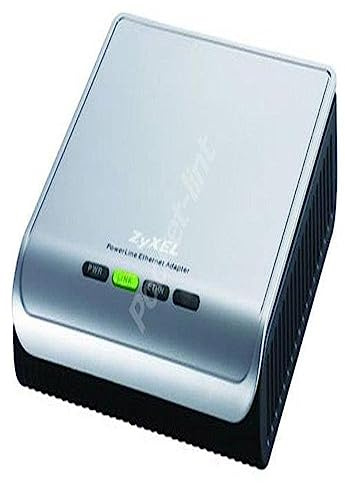 ZyXEL PL100 HomePlug Powerline 85 Mbps Desktop Adapter