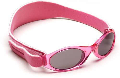BANZ Retro Baby Sunglasses, 0-24 Months – Pacific Pink– UV Eye Protection