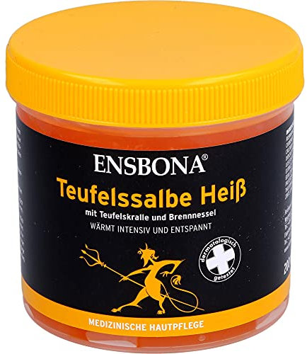ENSBONA Teufelssalbe heiß, mit kralle und Brennnessel, 200 ml