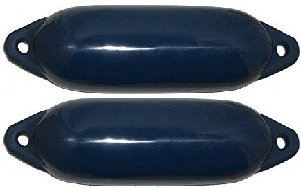 Majoni 2er-Set Bootsfender Star 55 - Farbe Navy, Länge 90cm