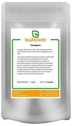 250 g Carrageen E 407 gemahlen Irländisches Moos Carrageenan Hydrokolloide