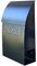 Milano Briefkasten, spitz, rustikal, pulverbeschichtet, schwarz, maximaler Rostschutz, Wand-ed, 10 x 10 x 4, Hardware im Lieferumfang enthalten, MB-44902 von North American Country Home