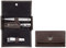Zwilling 97435-006-0 Classic Inox Etui aus Rindleder mit Druckknopf, 3-teilig, braun