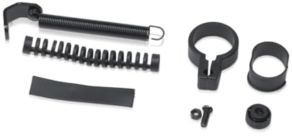 XLC Unisex Adult's KS-X02 Steering Damper, Black, Ø 28,6mm-32mm