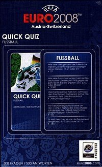 UEFA Euro 2008 Austria-Switzerland (Kartenspiel), Quick Quiz Fußball: 500 Fragen, 500 Antworten