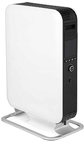 Mill Ölradiator Heizkörper 2000W, elektrische Heizung, bis zu 28m², geräuschlose Elektroheizung energiesparend, sicherer Elektroheizkörper mit Tag-Nacht Programm, Radiator Heizung elektrisch weiß