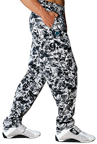 Otomix Men's Baggy Bodybuilding Workout Pants Jungle Fever (X-Large)