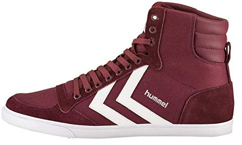 hummel Unisex Slimmer Stadil High Top, Cabernet 63 511 3661, 44 EU