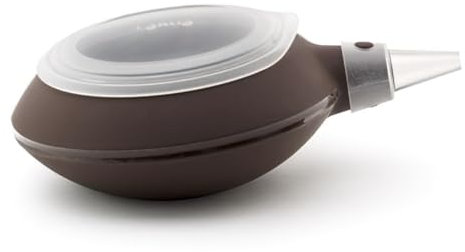 Lékué Decomax - Flacone dosatore in silicone per decorazioni, 6 ugelli colore marrone Lekue Decomax